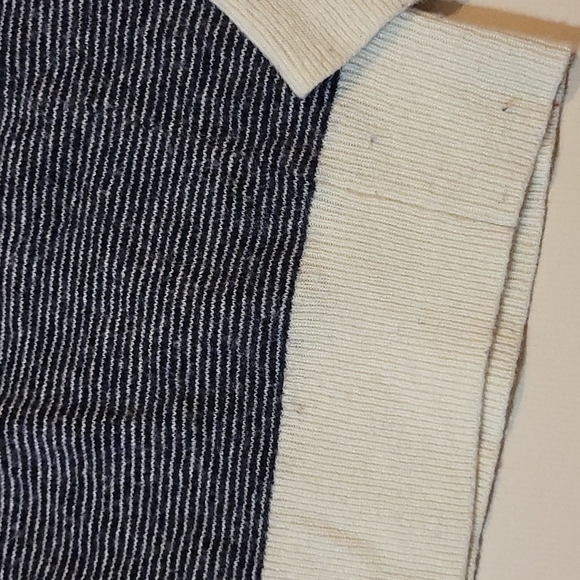 J.Crew Wool Blend Striped Jeweled Peter Pan Collar Sweater Small - Picture 14 of 14